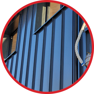 bardage profilé debout